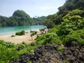 Segoro anakan beach Royalty Free Stock Photo