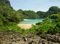Segoro anakan beach Royalty Free Stock Photo