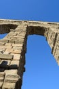 Segovia aqueduct Spain Royalty Free Stock Photo