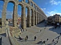 Aqueduct of Segovia. spain