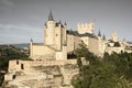 Segovia, monumental city. Alcazar, cathedral and churches Royalty Free Stock Photo