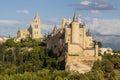 Segovia, monumental city. Alcazar, cathedral and churches. Royalty Free Stock Photo