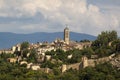 Segovia, monumental city. Alcazar, cathedral and churches. Royalty Free Stock Photo