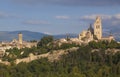 Segovia, monumental city. Alcazar, cathedral and churches.