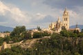 Segovia, monumental city. Alcazar, cathedral and churches.