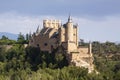 Segovia, monumental city. Alcazar, cathedral and churches. Royalty Free Stock Photo