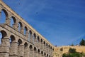 Segovia roman aqueduct. Castile region, Spain