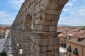 Segovia roman aqueduct. Castile region, Spain