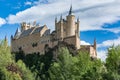 Segovia, Spain. The Alcazar of Segovia. Castilla y Leon