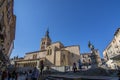 Square of Medina del Campo with San Martin Church, Segovia