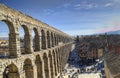 Segovia, Spain Aqueduct Royalty Free Stock Photo