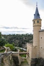 The AlcÃÂ¡zar of Segovia, dating from the early 12th century, is one of the most characteristic medieval castles in the world