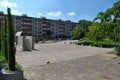 Segrate, Milan, Lombardy, Italy: The amazing monument to the partisans