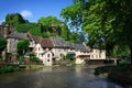 Segur-le-Chateau, medieval village in France Royalty Free Stock Photo