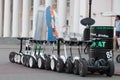 Segway rental. the opportunity to take a ride in the park by electric transport