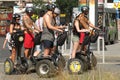 Segway tour in Budapest, Hungary summer day