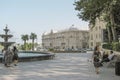 Seid Mirbabayev Palace on Azneft Square. Baku Royalty Free Stock Photo