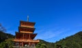 Seigantoji pagoda in Nachi, Japan