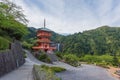 Seigantoji pagoda in Nachi Katsuura Royalty Free Stock Photo