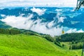 Seilbahn cable car in Sankt Gilgen, Austria