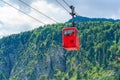 Seilbahn cable car in Sankt Gilgen, Austria