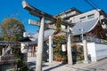 Seimei Shrine in Kyoto, Japan. The Seimei Shrine was founded AD 1007 by Emperor Ichijo, who ordered