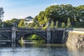 Seimon Ishibashi bridge Tokyo Imperial Palace Royalty Free Stock Photo