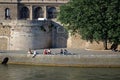 Seine embankment.