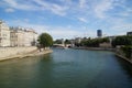 The Seine in Paris - France - Front view