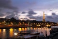 Seine river from Alexander III bridge