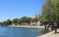 Seine river, Paris, France Royalty Free Stock Photo