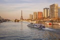 The Seine during the Sunset