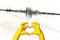 Seismic activity earthquake New Mexico symbol of heart