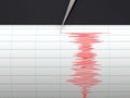 Seismograph instrument recording