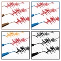 Seismograph Royalty Free Stock Photo