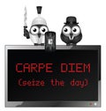 Seize the day Royalty Free Stock Photo