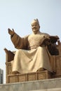 Sejong king statue