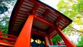 Seki Shrine, the precinct shrine of Oji Shrine Royalty Free Stock Photo