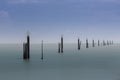 Sekinchan Pier Pilings