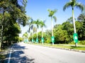 SELANGOR, MALAYSIA - 28 April 2018 : flags and banners of political parties that will participate in Malaysia`s 14th General Elect Royalty Free Stock Photo