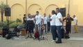 Selargius, Italy - 09 June 2017: People explaining their politic