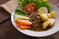 Selat solo. javanese traditional food