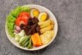 Selat solo is traditional salad food from indonesia. Royalty Free Stock Photo