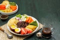 Selat solo is traditional salad food from indonesia. Royalty Free Stock Photo