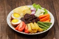 Selat solo is traditional salad food from indonesia. Royalty Free Stock Photo
