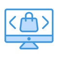 Select Product icon in blue style for any projects