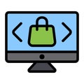 Select Product icon in filled line style for any projects