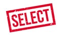 Select rubber stamp Royalty Free Stock Photo
