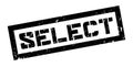Select rubber stamp Royalty Free Stock Photo
