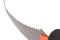 Steel blade of Curved Pruning saw.